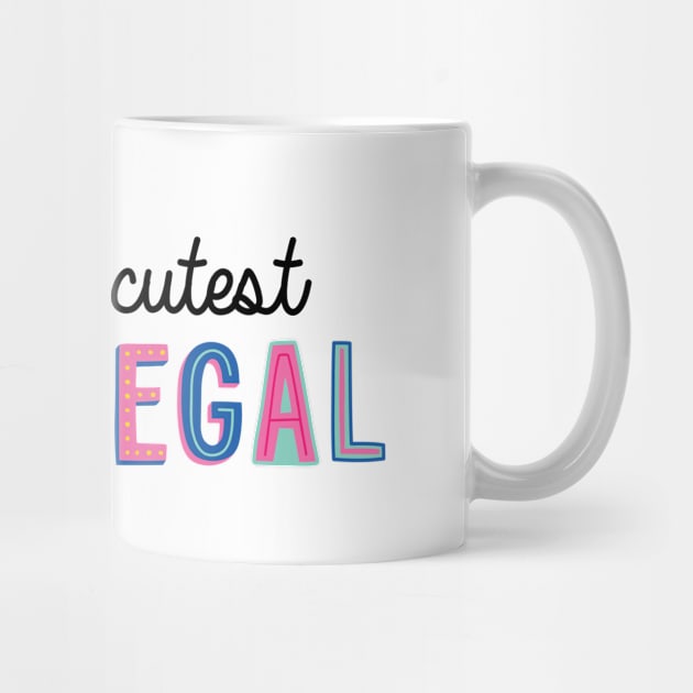 Paralegal Gifts | World's cutest Paralegal by BetterManufaktur